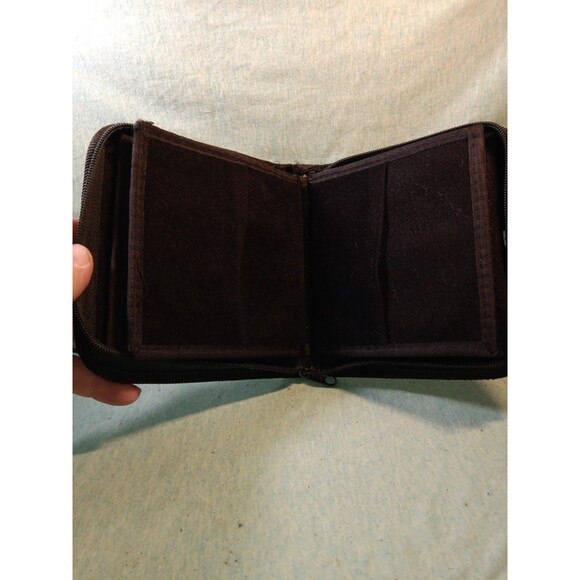 Broderbund felt lined 10 CD zippered case - Picture 3 of 3